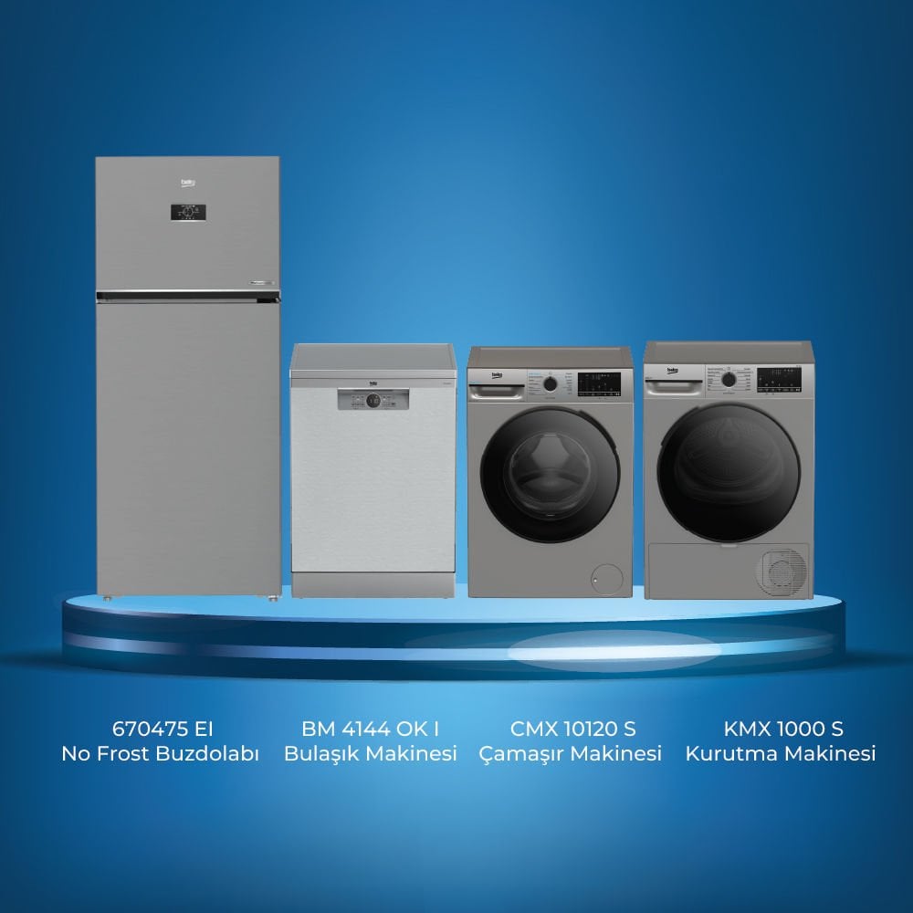 Beko 4'lü Beyaz Eşya Çeyiz Seti - 5