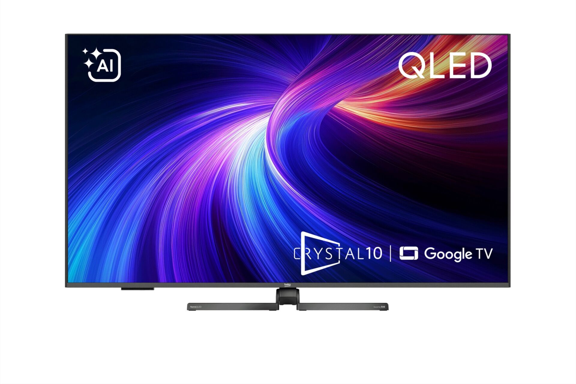 Beko Crystal 10 AI QLED 120 Hz 55'' 4K UHD Google TV - B 1055 C AI Smart TV