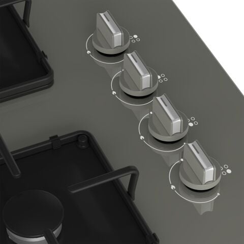 Beko BOCD K 6510 EG Gazlı Cam Tablalı Ocak