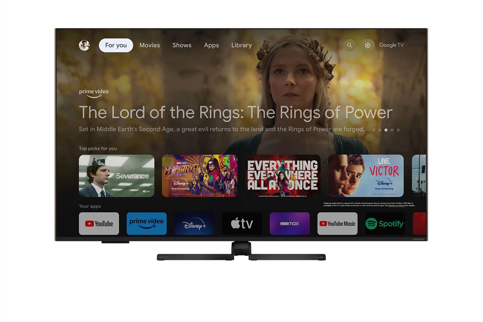 Grundig MONACO 55 GHQ 9550A Grundig TV