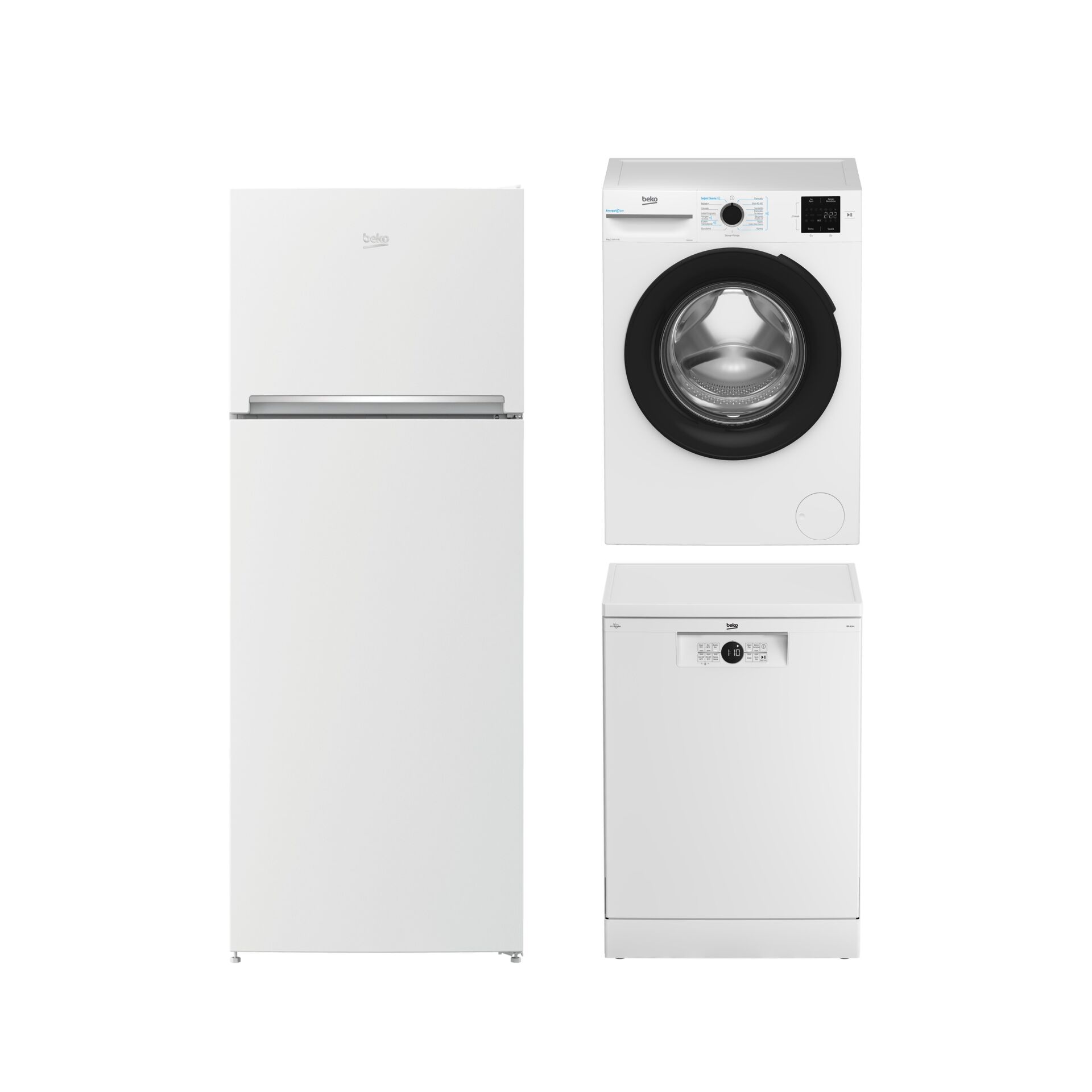 Beko 3'lü Beyaz Eşya Çeyiz seti