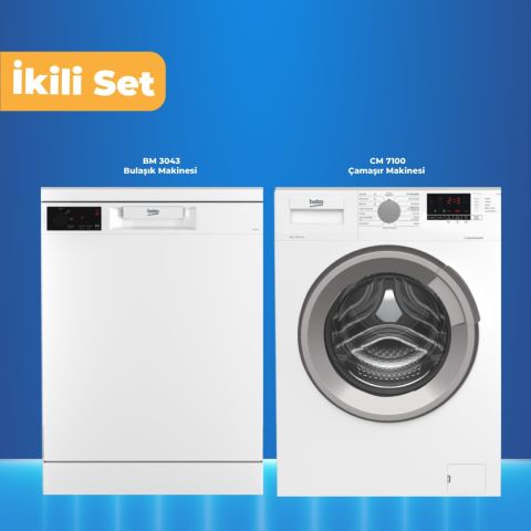 Beko İkili Set - 1 (BM 3143 + CM 7100)