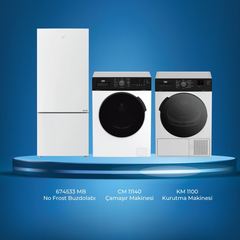 Beko 3'lü Beyaz Eşya Çeyiz Seti - 5