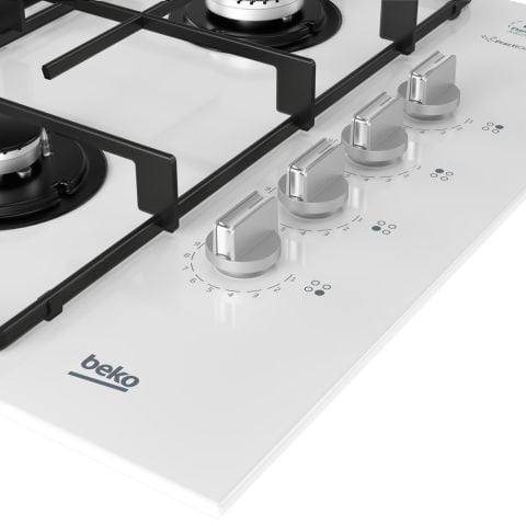 Beko BOCD D 6511 EKB Gazlı Cam Tablalı Ocak