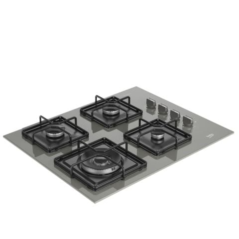 Beko BOCD K 6510 EWG Gazlı Cam Tablalı Ocak