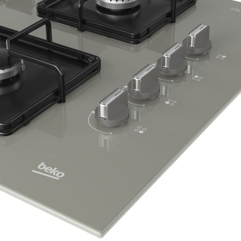 Beko BOCD K 6510 EWG Gazlı Cam Tablalı Ocak