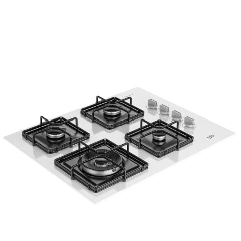 Beko BOCD K 6510 EWB Gazlı Cam Tablalı Ocak
